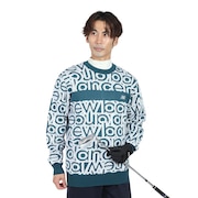 (メンズ)ゴルフウェア クルー ネック ニット プルオーバー 012-4270004-112