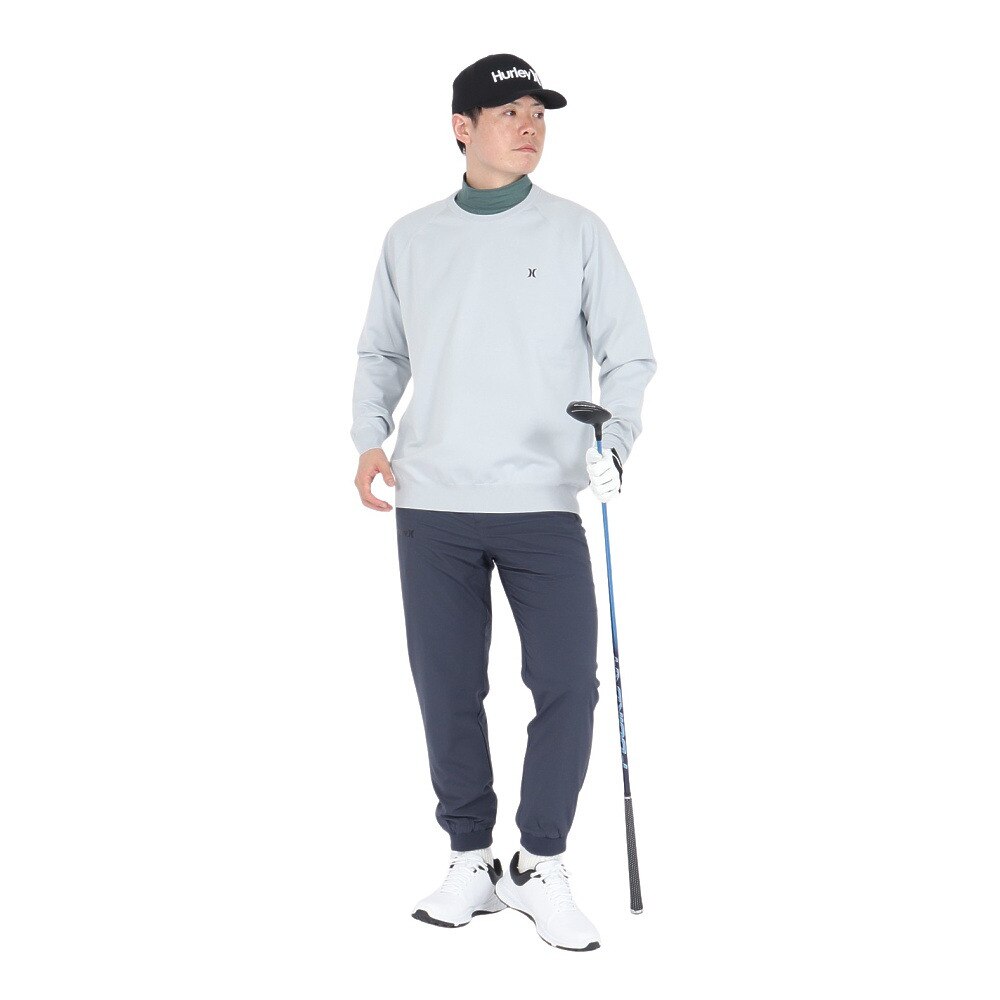 ハーレー（HURLEY）（メンズ）ゴルフウェア PHANTOM HG 長袖スウェット MGSW242073-LGY