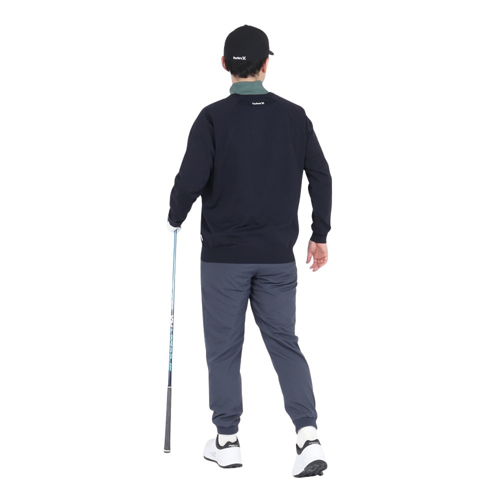 ハーレー（HURLEY）（メンズ）ゴルフウェア PHANTOM HG 長袖スウェット MGSW242073-NVY