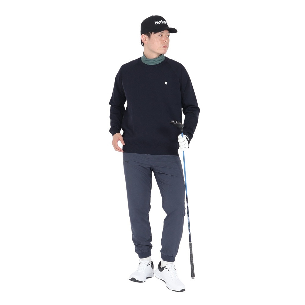 ハーレー（HURLEY）（メンズ）ゴルフウェア PHANTOM HG 長袖スウェット MGSW242073-NVY