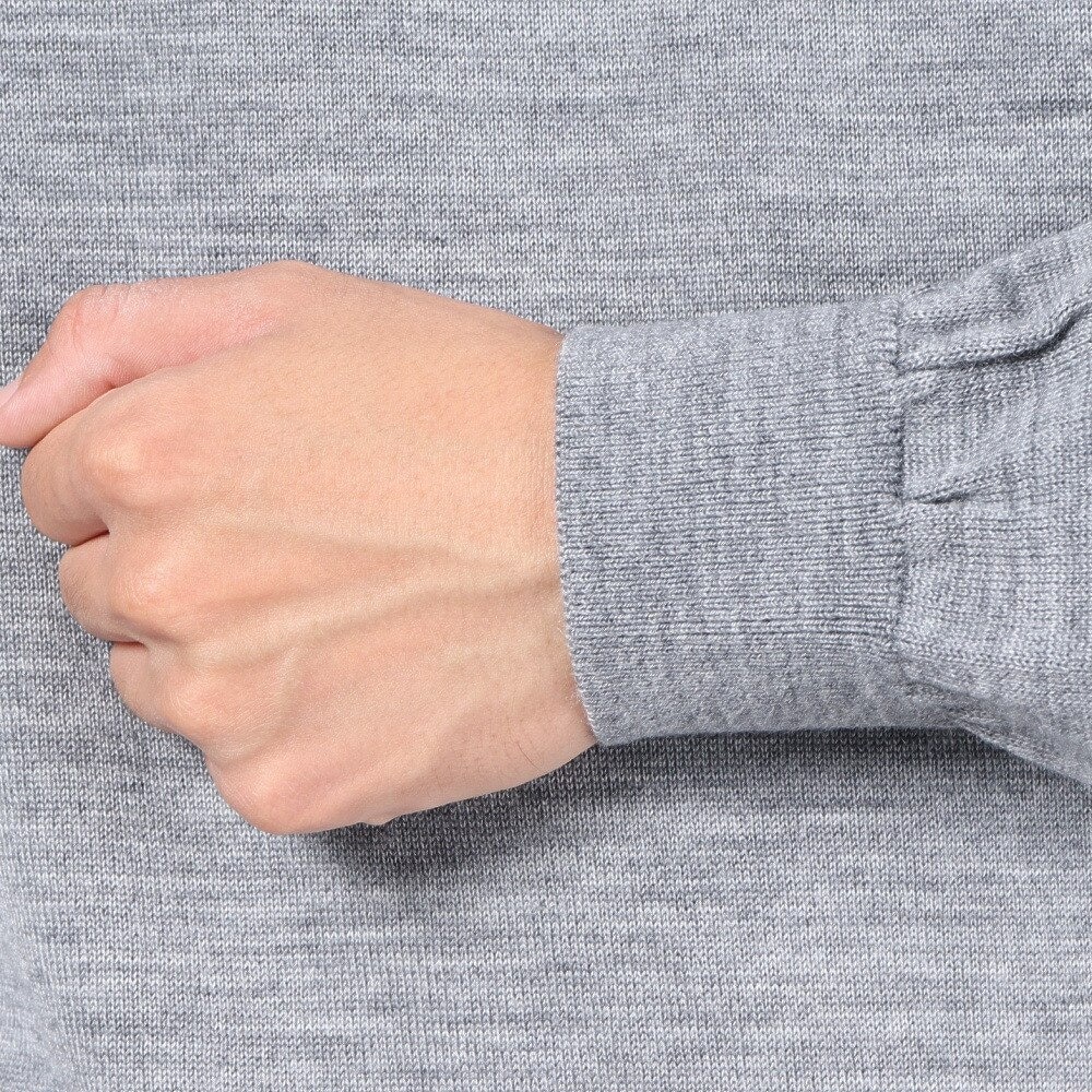 ルコックスポルティフ（lecoqsportif）（メンズ）ゴルフウェア 長袖ウールセーター QGMWJL01 GY00