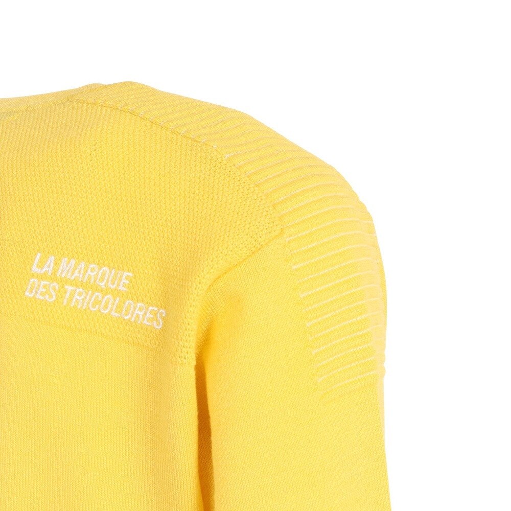 ルコックスポルティフ（lecoqsportif）（メンズ）ゴルフウェア 長袖ウールセーター QGMWJL01 YL00