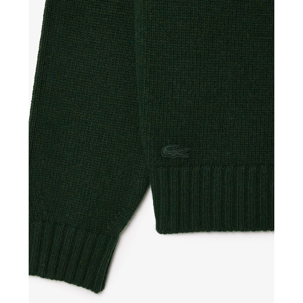 ラコステ（LACOSTE）（メンズ）ゴルフウェア グラフィカルワニロゴジャカードニットセーター AH3145-10-DCJ