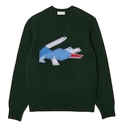(メンズ)ゴルフウェア グラフィカルワニロゴジャカードニットセーター AH3145-10-DCJ
