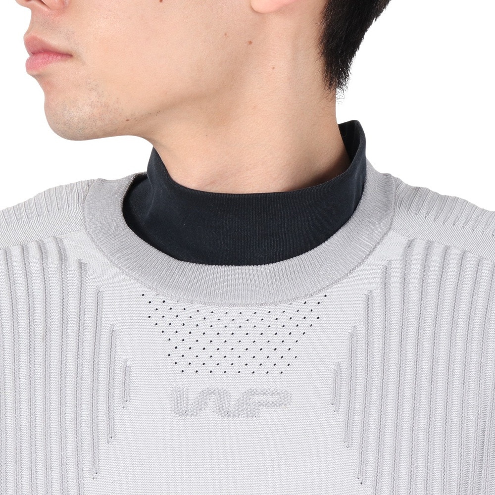 ザ・ワープ・バイ・エネーレ（The Warp By Ennerre）（メンズ）ゴルフウェア 撥水 WR JQ クルーネックニット WG5QTJ08 WHT