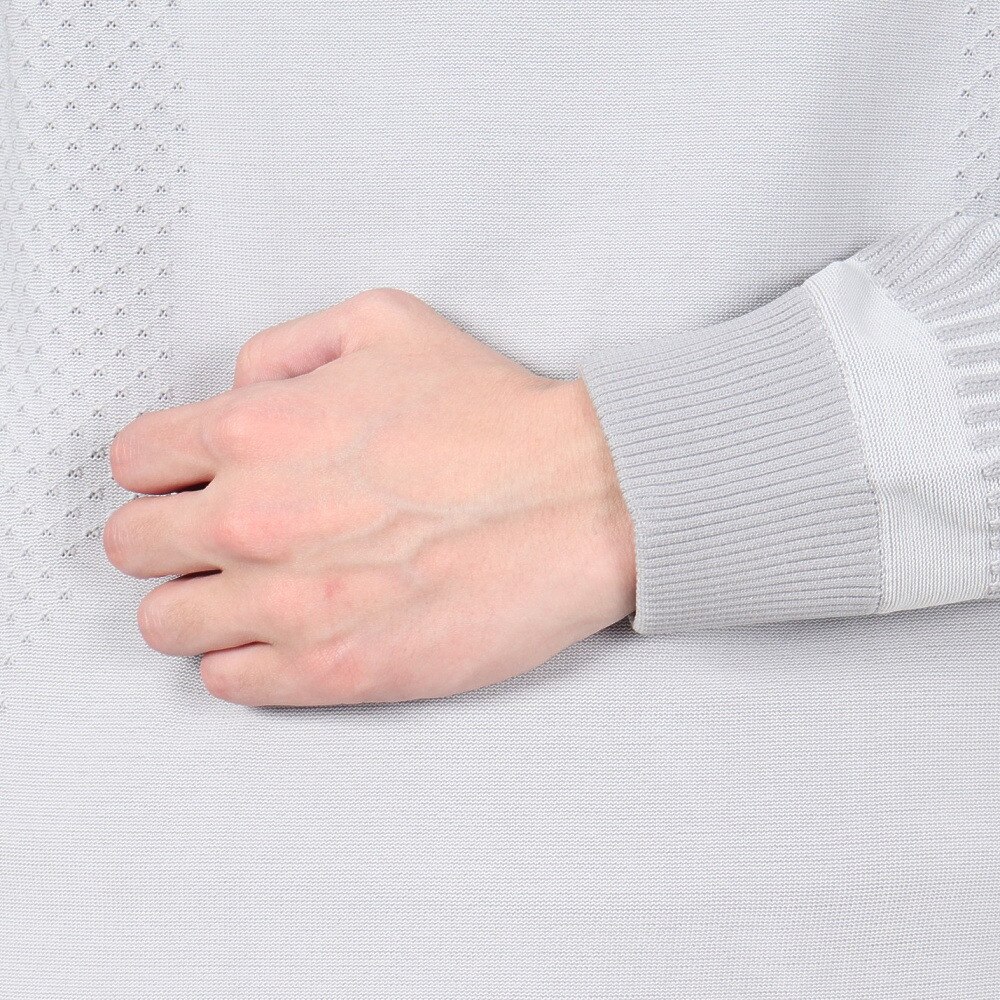 ザ・ワープ・バイ・エネーレ（The Warp By Ennerre）（メンズ）ゴルフウェア 撥水 WR JQ クルーネックニット WG5QTJ08 WHT