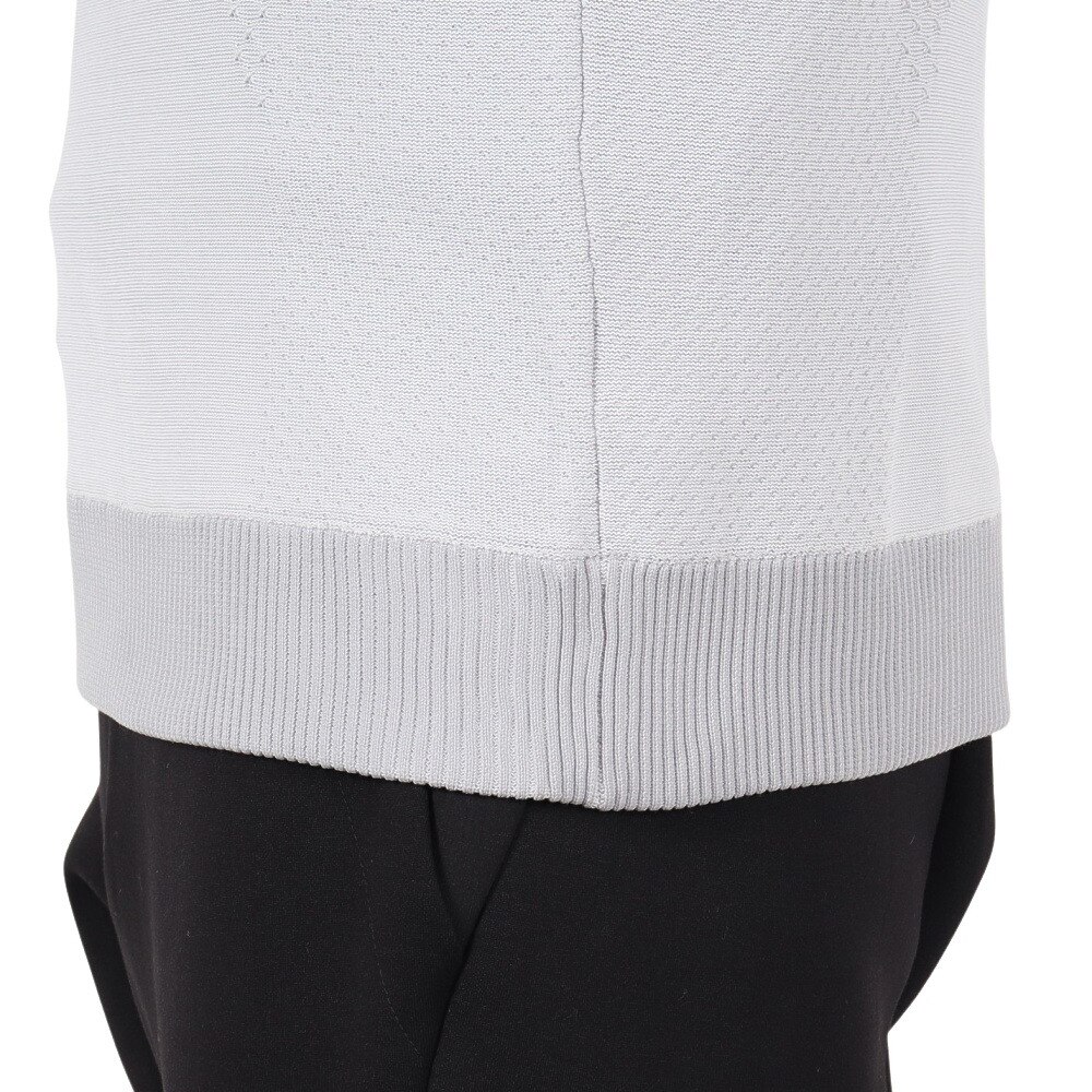 ザ・ワープ・バイ・エネーレ（The Warp By Ennerre）（メンズ）ゴルフウェア 撥水 WR JQ クルーネックニット WG5QTJ08 WHT