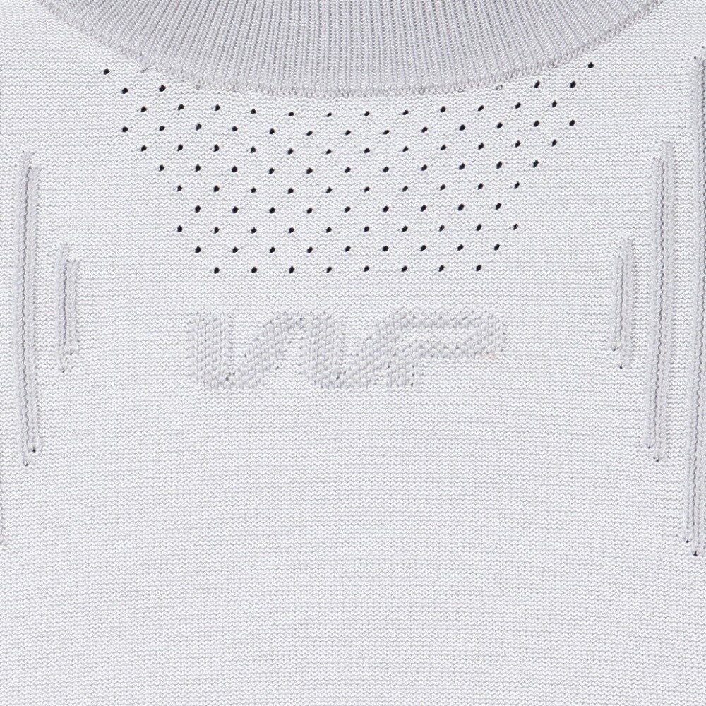 ザ・ワープ・バイ・エネーレ（The Warp By Ennerre）（メンズ）ゴルフウェア 撥水 WR JQ クルーネックニット WG5QTJ08 WHT