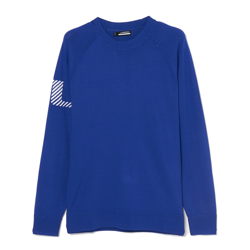 J.LINDEBERG（メンズ）ゴルフウェア 長袖 Heath Knitted セーター 071-13213-096