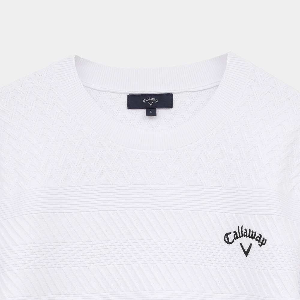 キャロウェイ（CALLAWAY）（メンズ）ゴルフウェア クルーネックニット C25218100-1030