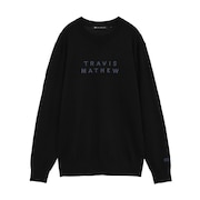 (メンズ)ゴルフウェア 長袖 クルーネック セーター 7AM044