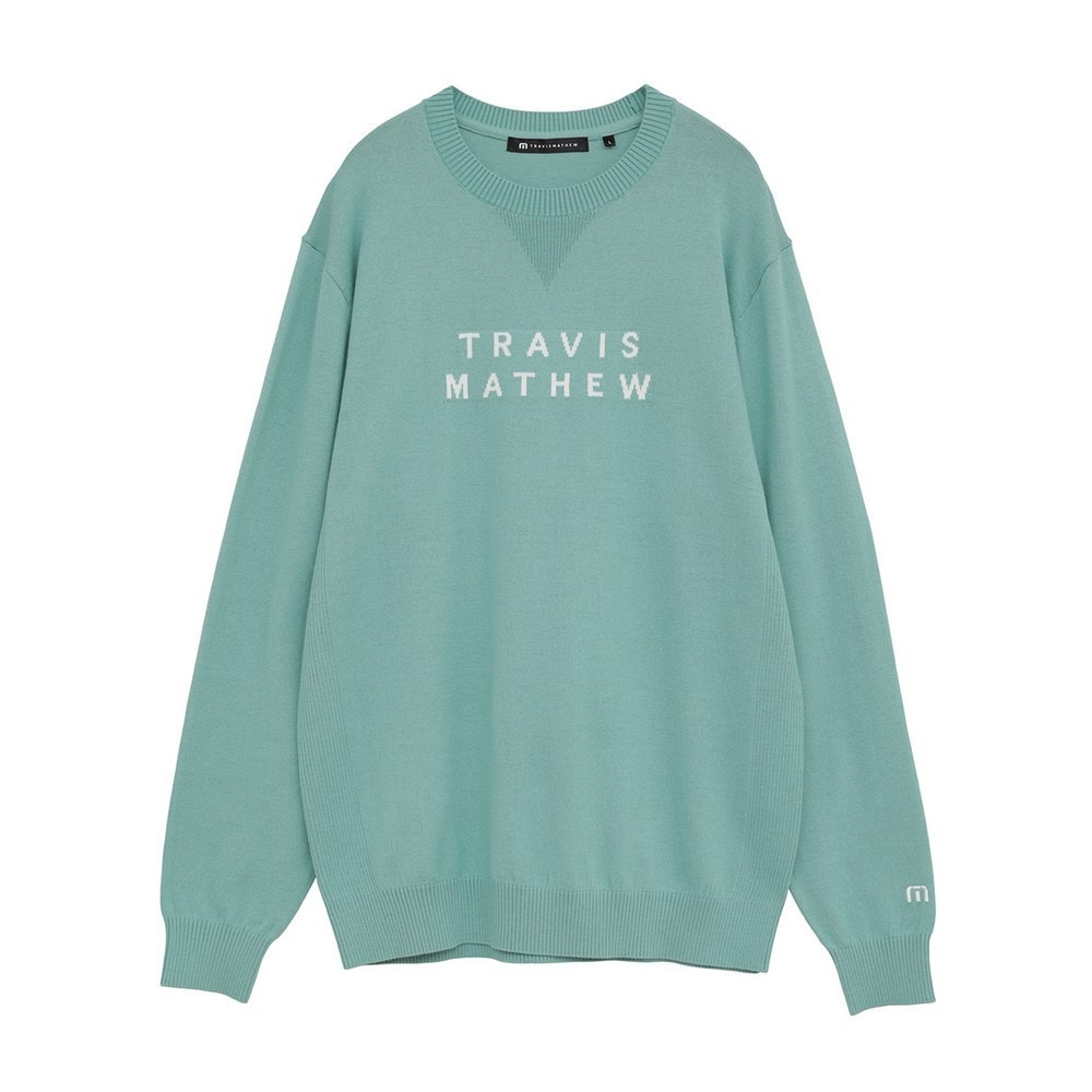 トラヴィスマシュー（Travis Mathew）（メンズ）ゴルフウェア 長袖 クルーネック セーター 7AM044-E0199