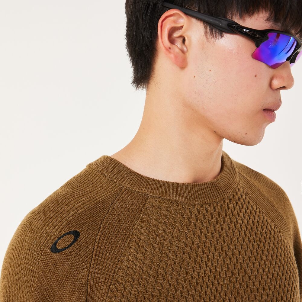 オークリー（OAKLEY）（メンズ）ゴルフウェア 長袖 SKULL SURFACE