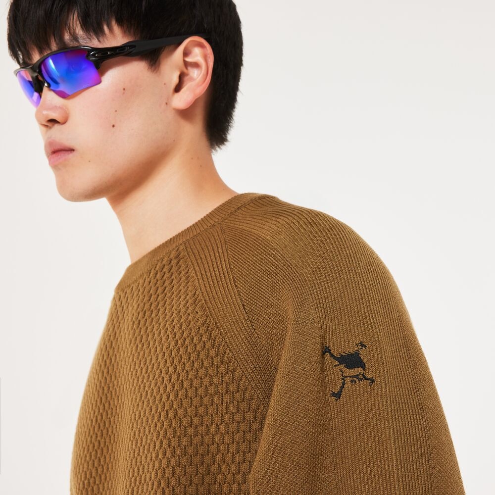 オークリー（OAKLEY）（メンズ）ゴルフウェア 長袖 SKULL SURFACE