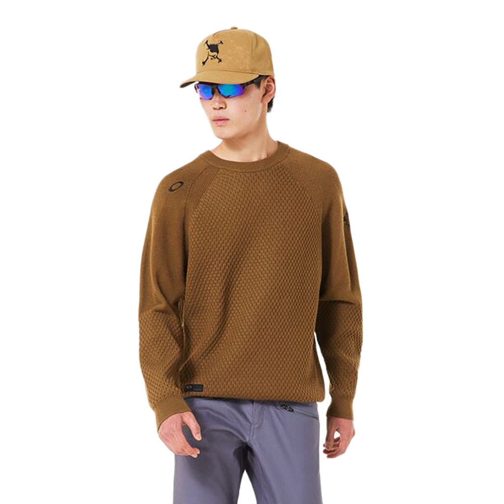 オークリー(OAKLEY)ゴルフウェア 長袖 SKULL SURFACE SWEATER クルー FOA408270-87E(… オークリー（OAKLEY）（メンズ）ゴルフウェア 長袖 SKULL SURFACE