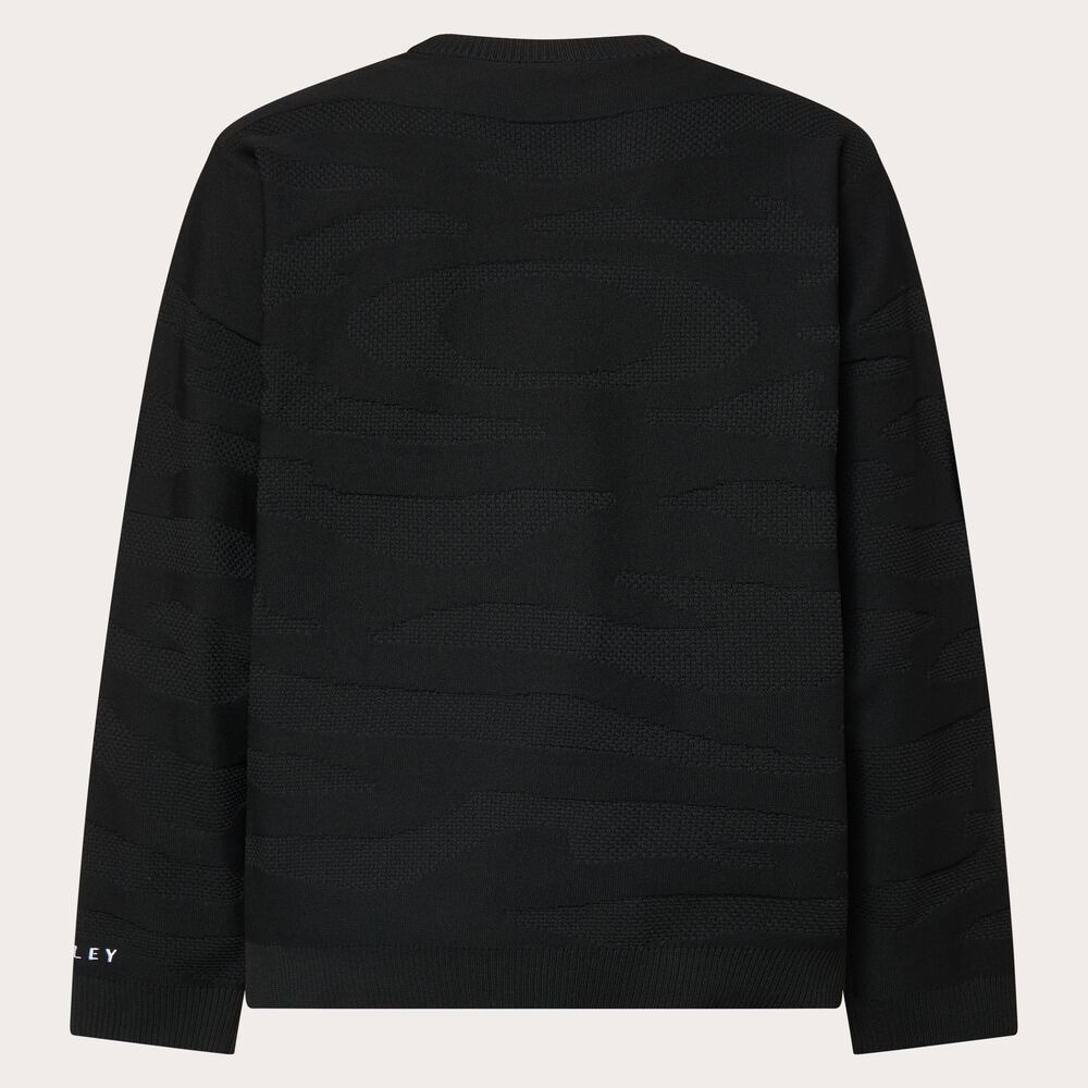 oakn2 オークリー レディース セーター 女性Sサイズ ブラックゴルフウエア oakn2 オークリー レディース セーター 女性Sサイズ ブラックゴルフ