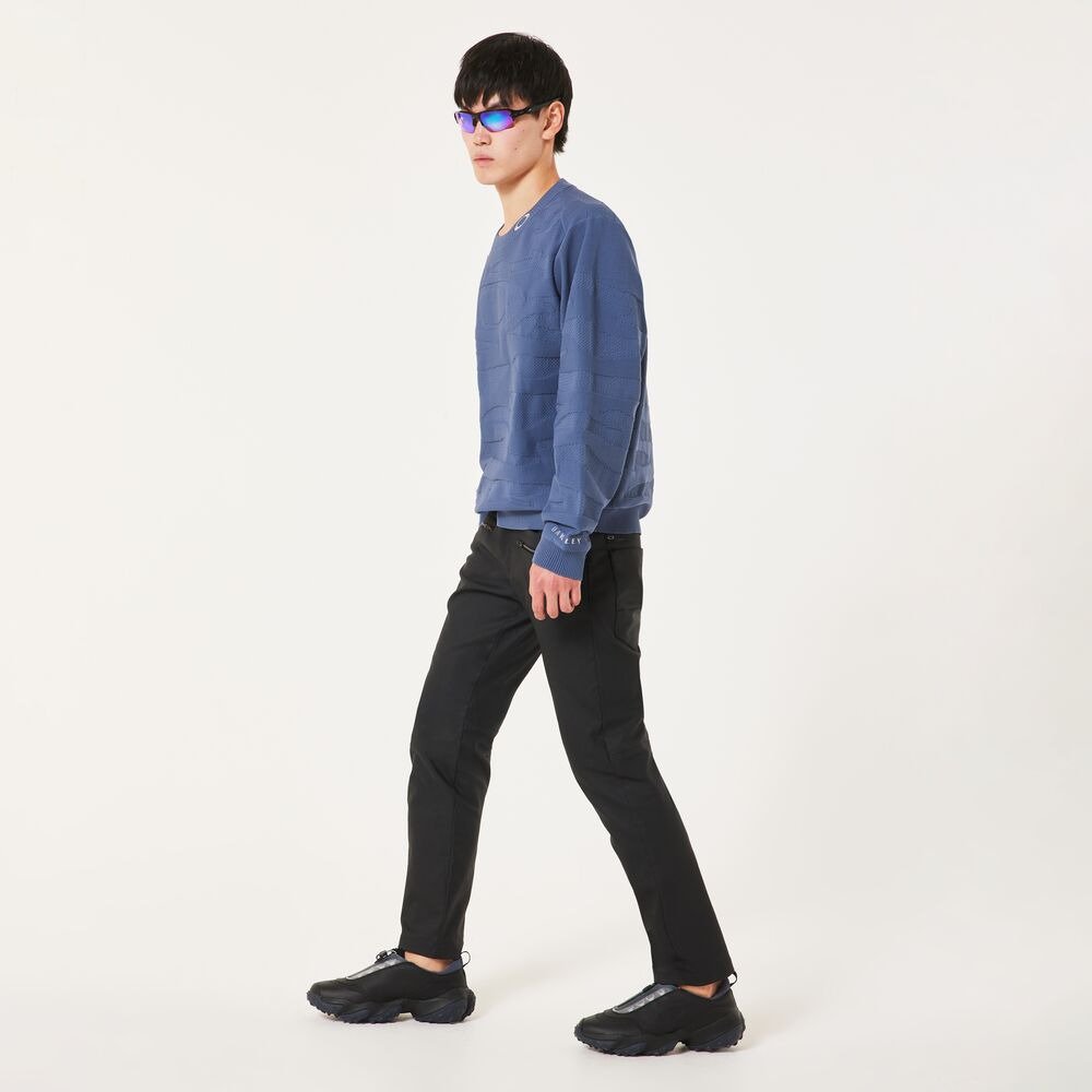 オークリー（OAKLEY）（メンズ）ゴルフウェア 長袖 CAMO ジャカードセーター FOA408271-66Y