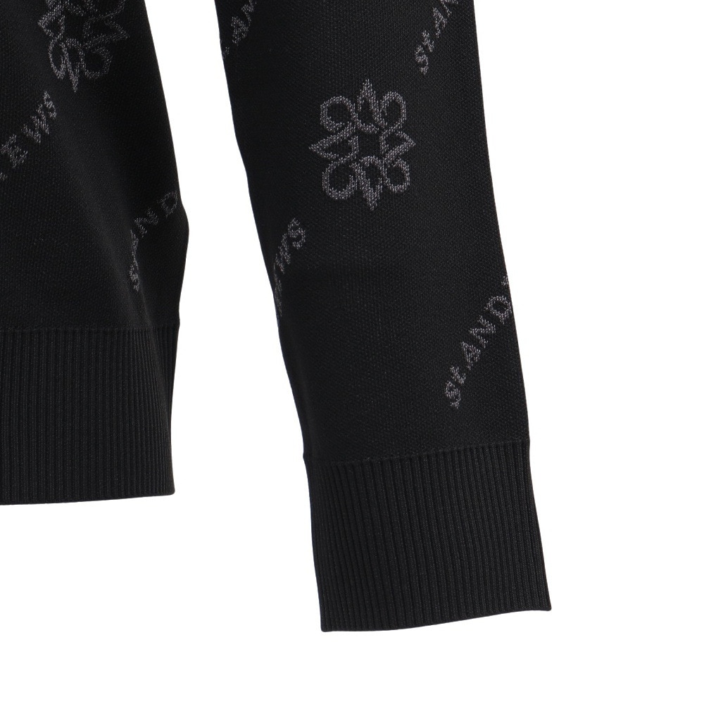 セントアンドリュース（ST.ANDREWS）（メンズ）ゴルフウェア 14Gロゴ ケルトジャガード 長袖 クルーネック プルオーバー 042-5270951-010