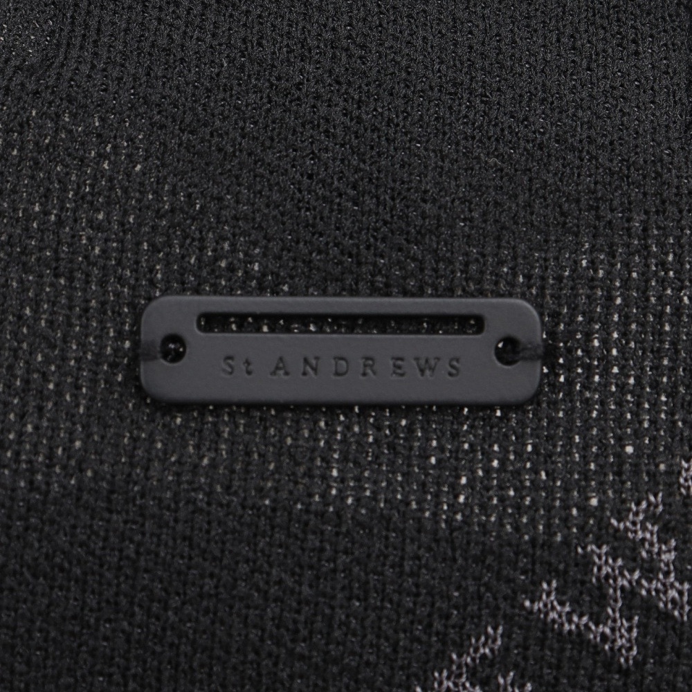 セントアンドリュース（ST.ANDREWS）（メンズ）ゴルフウェア 14Gロゴ ケルトジャガード 長袖 クルーネック プルオーバー 042-5270951-010