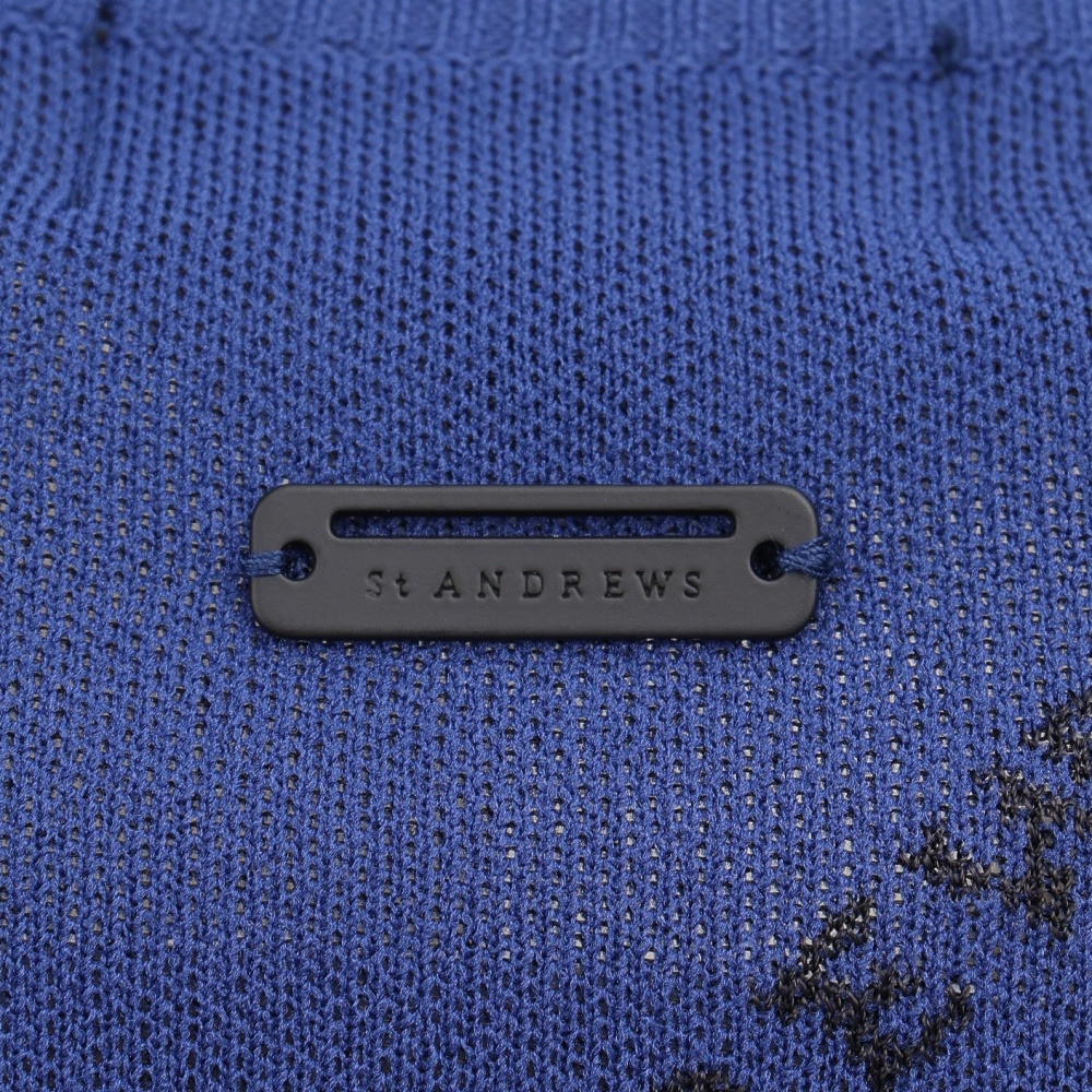 セントアンドリュース（ST.ANDREWS）（メンズ）ゴルフウェア 14Gロゴ ケルトジャガード 長袖 クルーネック プルオーバー 042-5270951-110
