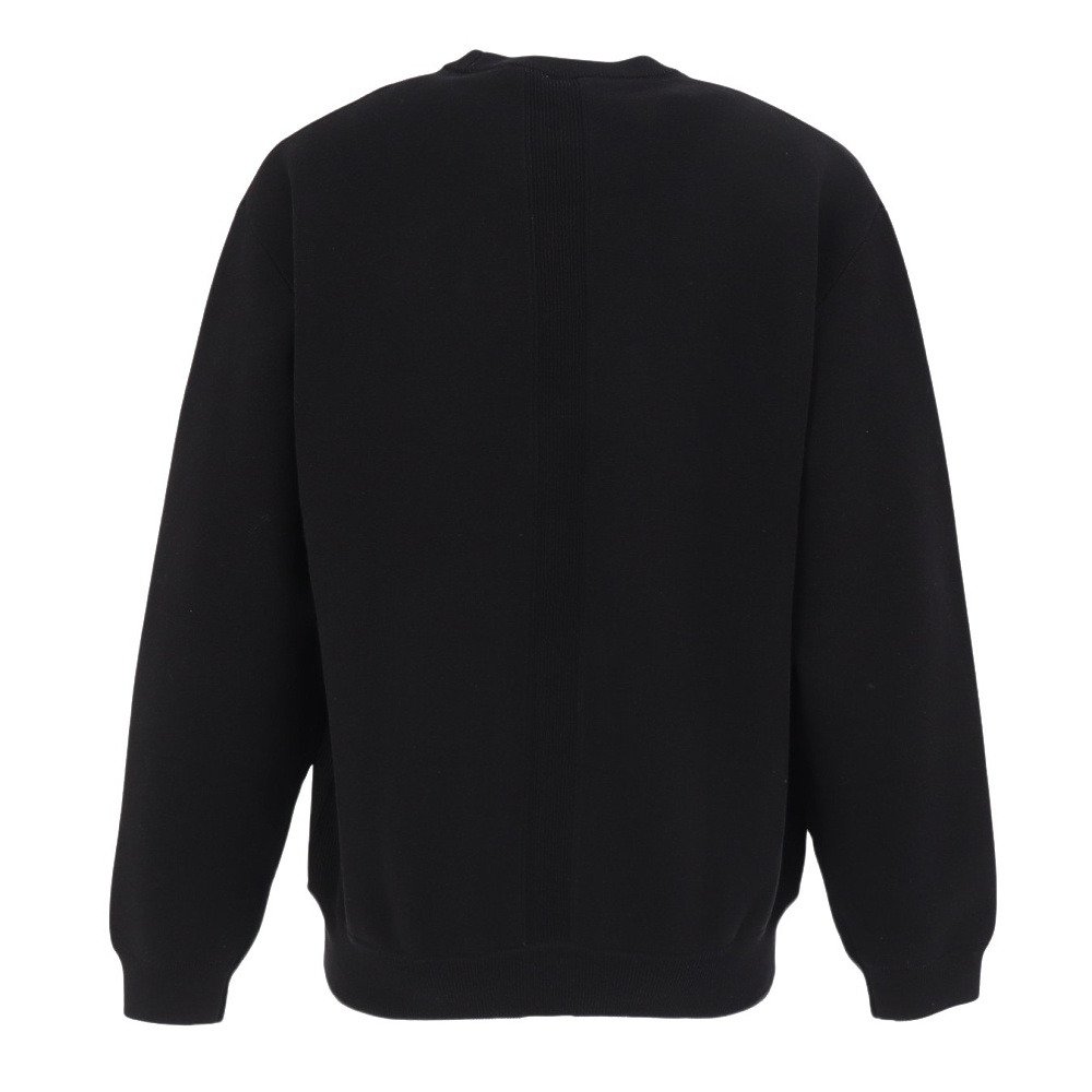 シルバースコット845（SILVERSCOTT845）（メンズ）ゴルフウェア 長袖 アクティブニット クルーネック SS25FWT006 BLK