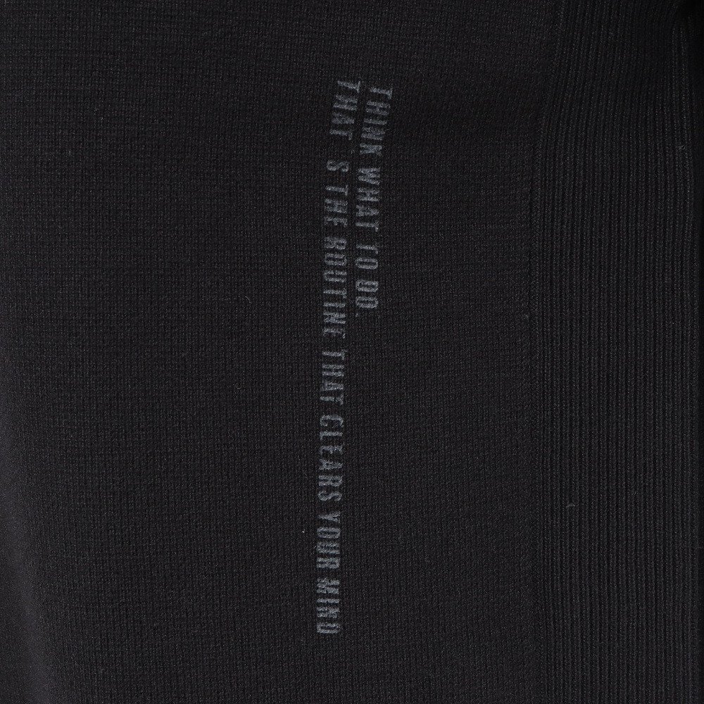 シルバースコット845（SILVERSCOTT845）（メンズ）ゴルフウェア 長袖 アクティブニット クルーネック SS25FWT006 BLK