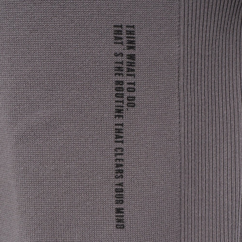 シルバースコット845（SILVERSCOTT845）（メンズ）ゴルフウェア 長袖 アクティブニット クルーネック SS25FWT006 GRY