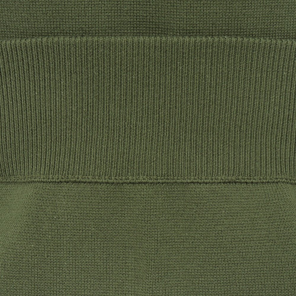 シルバースコット845（SILVERSCOTT845）（メンズ）ゴルフウェア 長袖 アクティブニット クルーネック SS25FWT006 OLV