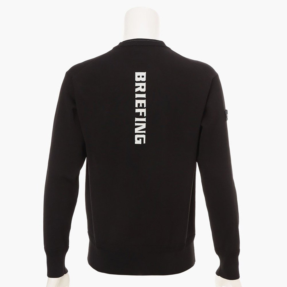BRIEFING クルーネックニット BRG261M14 XL ブリーフィング（BRIEFING）（メンズ）ゴルフウェア 長袖 クルーネック