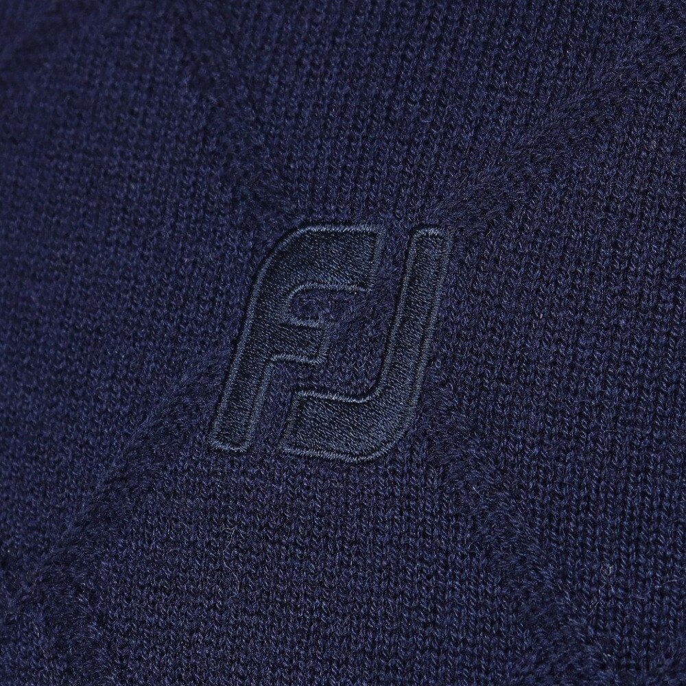 フットジョイ（FootJoy）（メンズ）ゴルフウェア ケーブルアーガイル V
