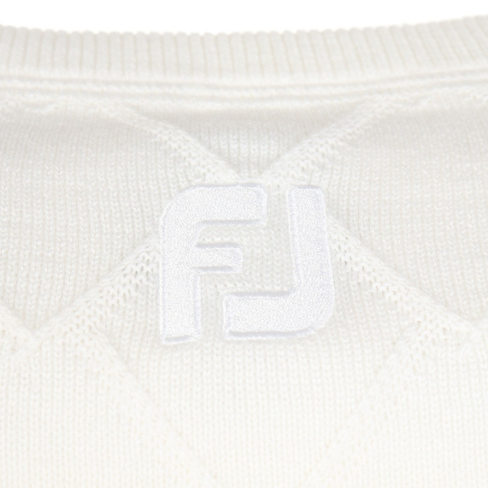 フットジョイ（FootJoy）（メンズ）ゴルフウェア ケーブルアーガイル V