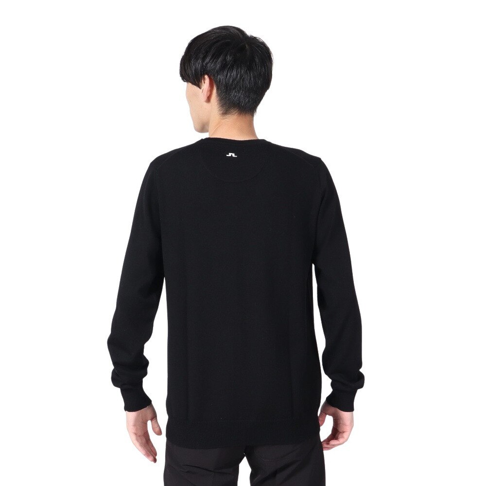 J.LINDEBERG（J.LINDEBERG）（メンズ）ゴルフウェア Lymann Knitted 長袖セーター 071-12910-019