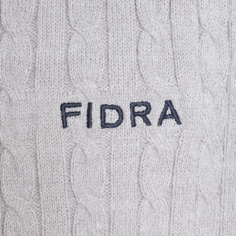 フィドラ（FIDRA）（メンズ）ゴルフウェア 保温 ハーフジップセーター FD5NTJ26 GRY