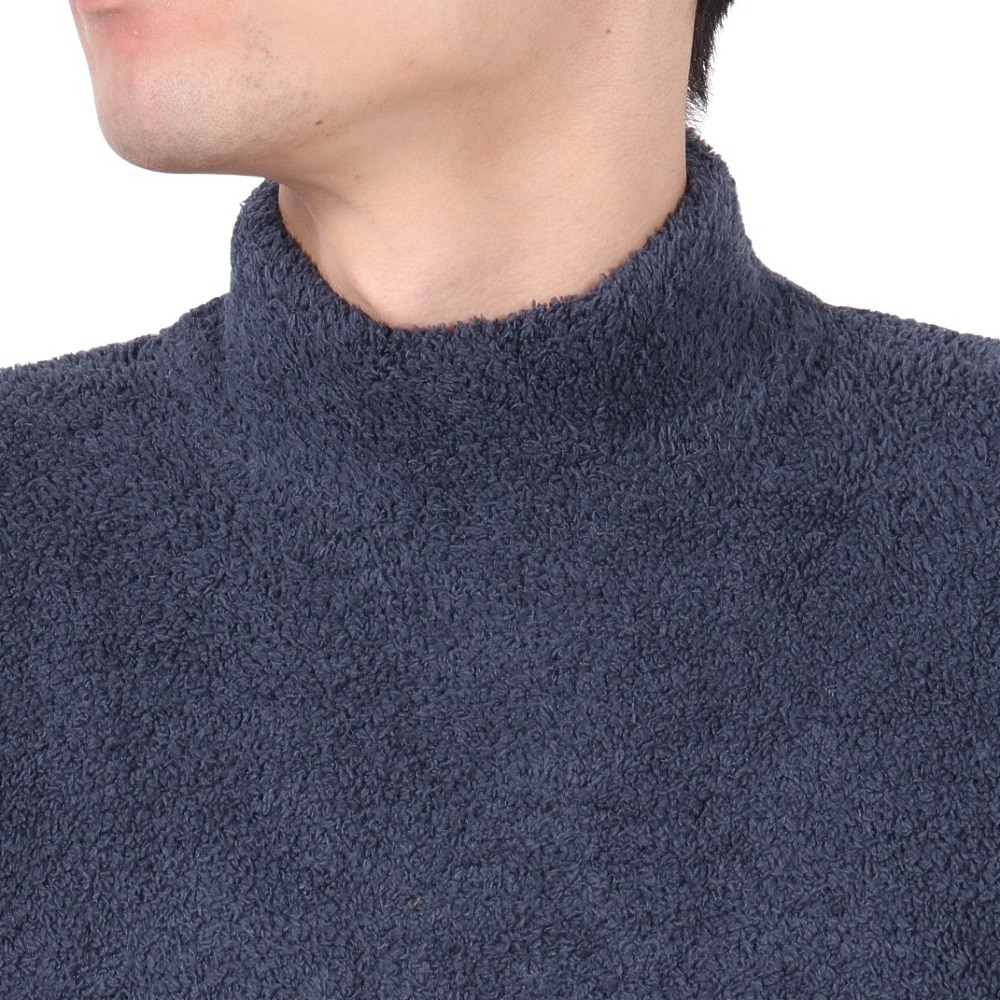 トラヴィスマシュー（Travis Mathew）（メンズ）ゴルフウェア 保温 長袖 パイルモックネックセーター 7AI056-4NAV