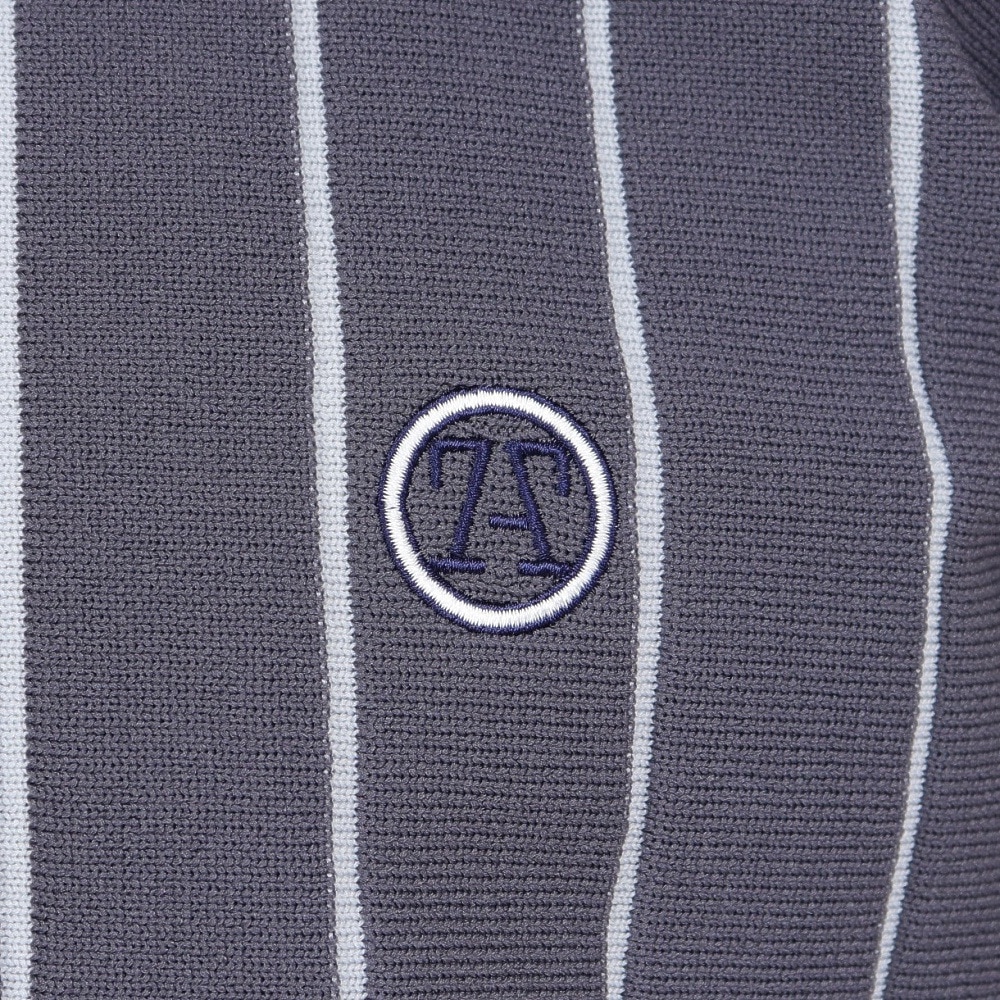 トミーアーマー（Tommy Armour）（メンズ）ゴルフウェア 防風 Tech ニット 長袖フルジップ カーディガン TAPLU23F030003 GRY