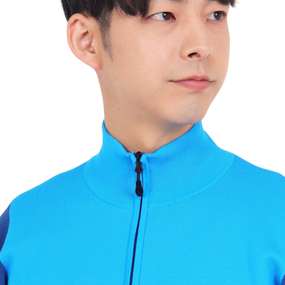 トミーアーマー（Tommy Armour）（メンズ）ゴルフウェア Tech ニット 長袖ハーフジップ TAPLU23F030004 BLU