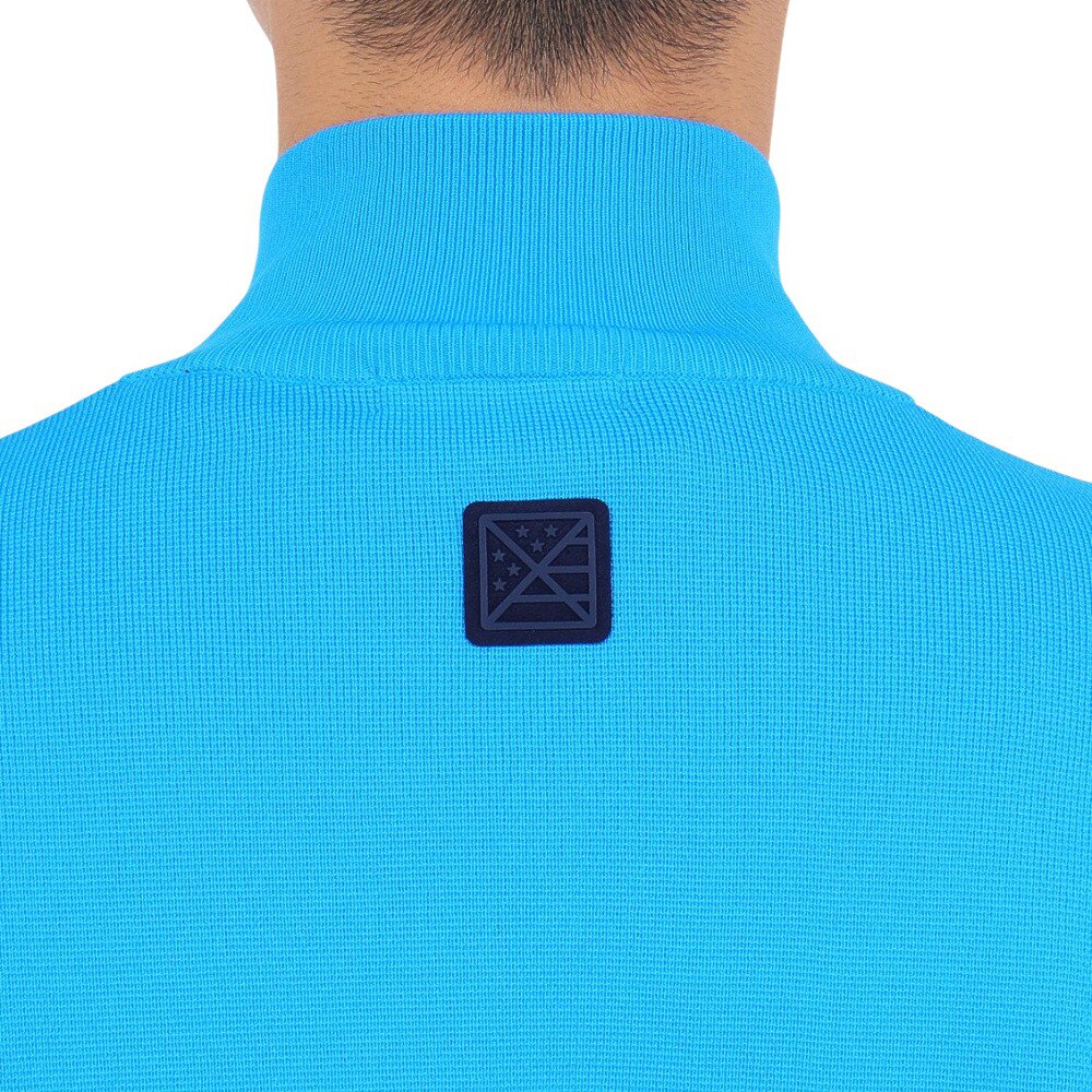 トミーアーマー（Tommy Armour）（メンズ）ゴルフウェア Tech ニット 長袖ハーフジップ TAPLU23F030004 BLU