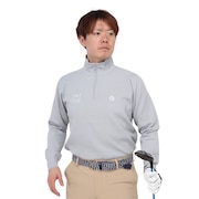 (メンズ)ゴルフウェア 長袖 ハーフジップ モックネックニット TASL24S030002