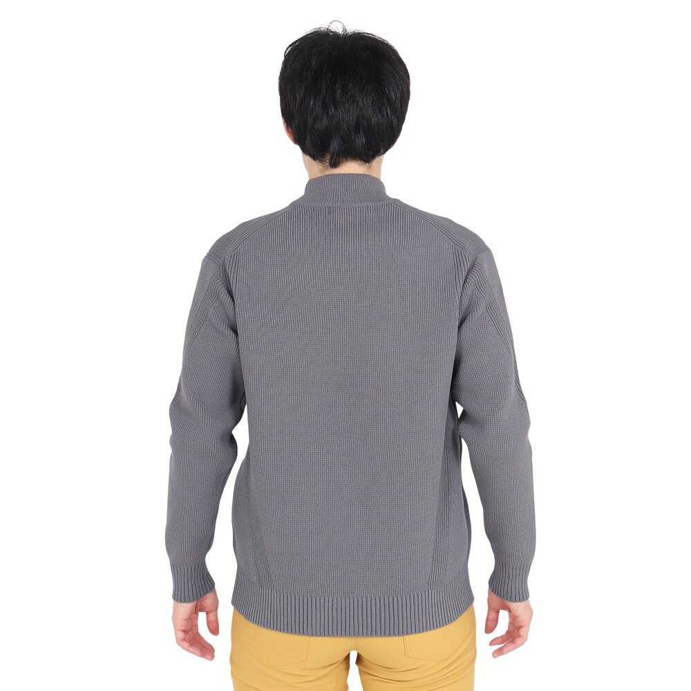 エピキュール（epicure）（メンズ）ゴルフウェア カタアゼ モックネック 長袖セーター 151-12013-018
