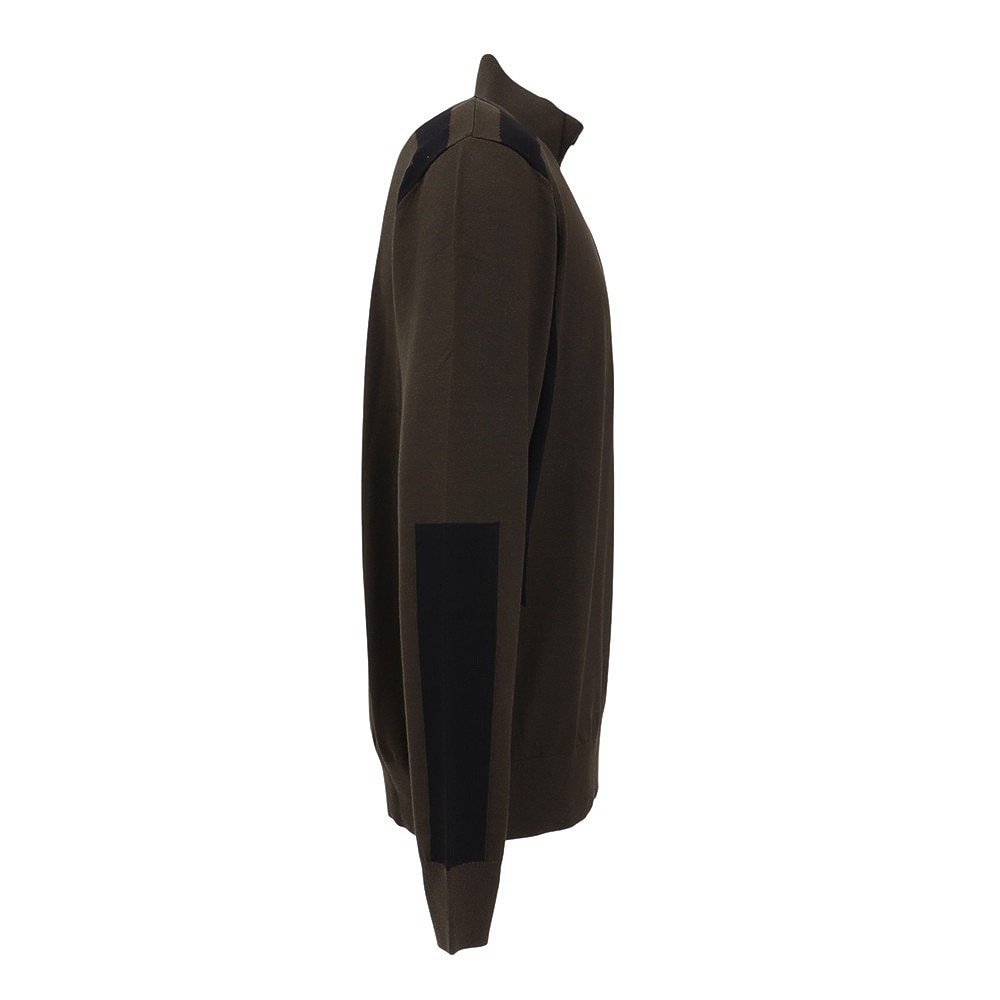 J.LINDEBERG（メンズ）ゴルフウェア ショルダーブリッジハーフジップモックネック 長袖 セーター 071-12914-028