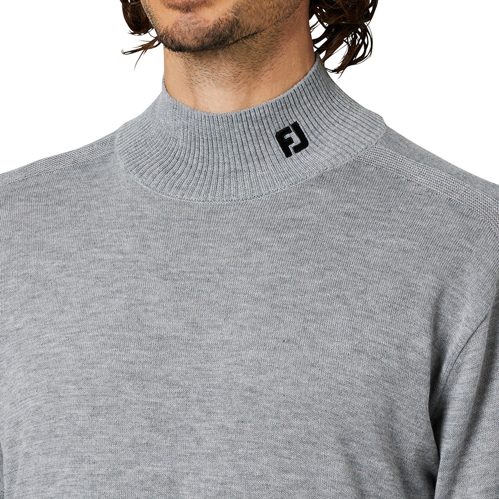 フットジョイ（FOOT JOY）（メンズ）ゴルフウェア ハイネック 長袖