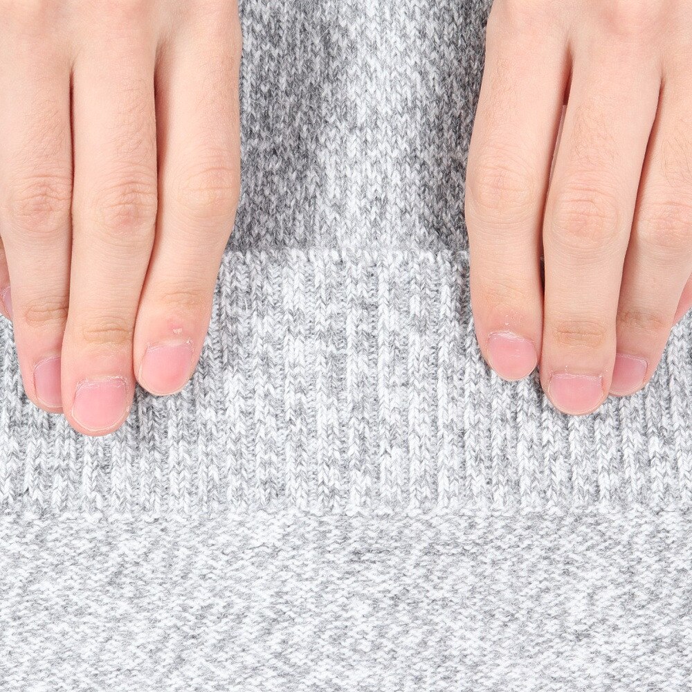 ROSASEN（メンズ）ゴルフウェア ミックスツイード インターシャニット 長袖セーター 044-12011-013-24AW