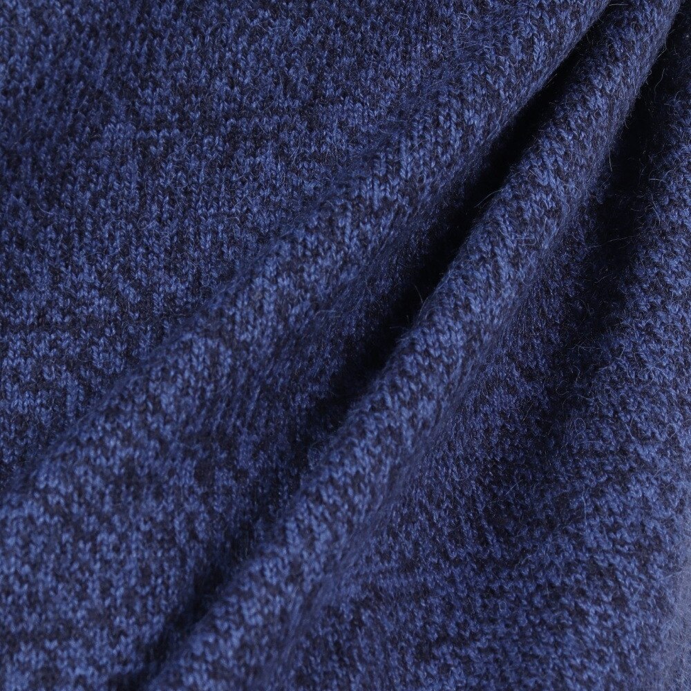 ROSASEN（メンズ）ゴルフウェア ミックスツイード インターシャニット 044-12011-098-24AW