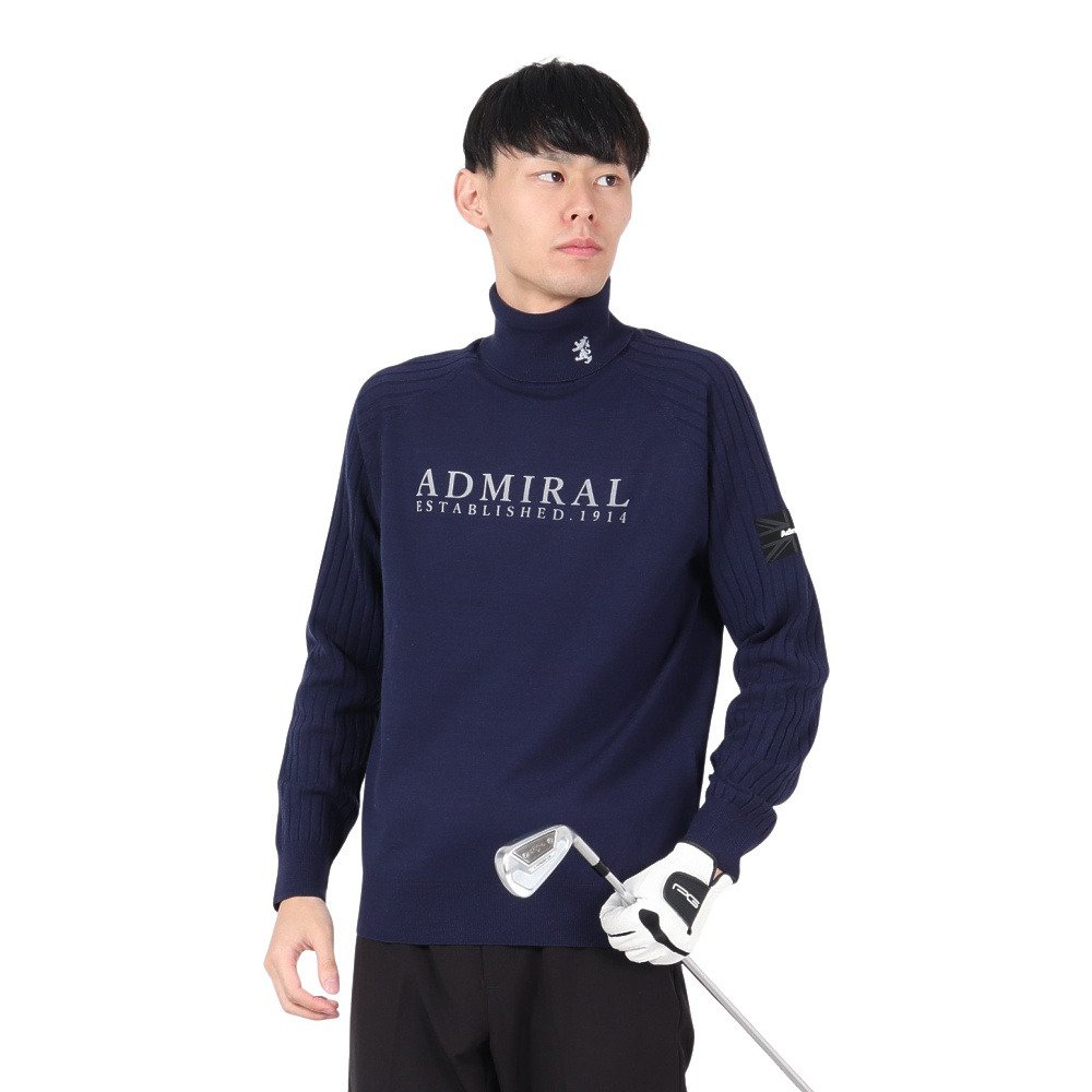 アドミラル ゴルフ（Admiral GOLF）（メンズ）ゴルフウェア 2段ロゴ