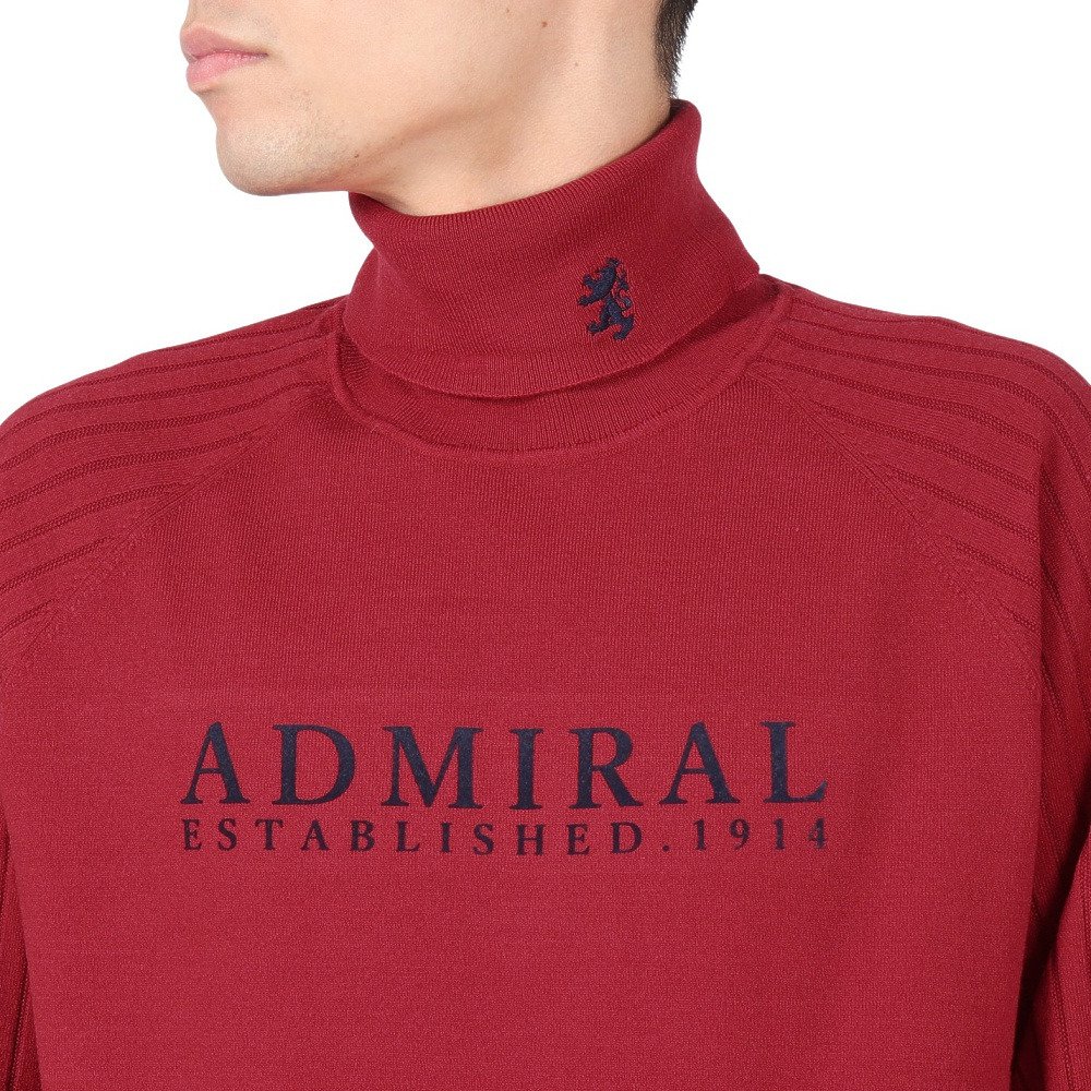 ⭐️新品未使用タグ付き⭐️Admiral GOLF タートルネック(LL) アドミラル ゴルフ（Admiral GOLF）（メンズ）ゴルフウェア 2段ロゴ