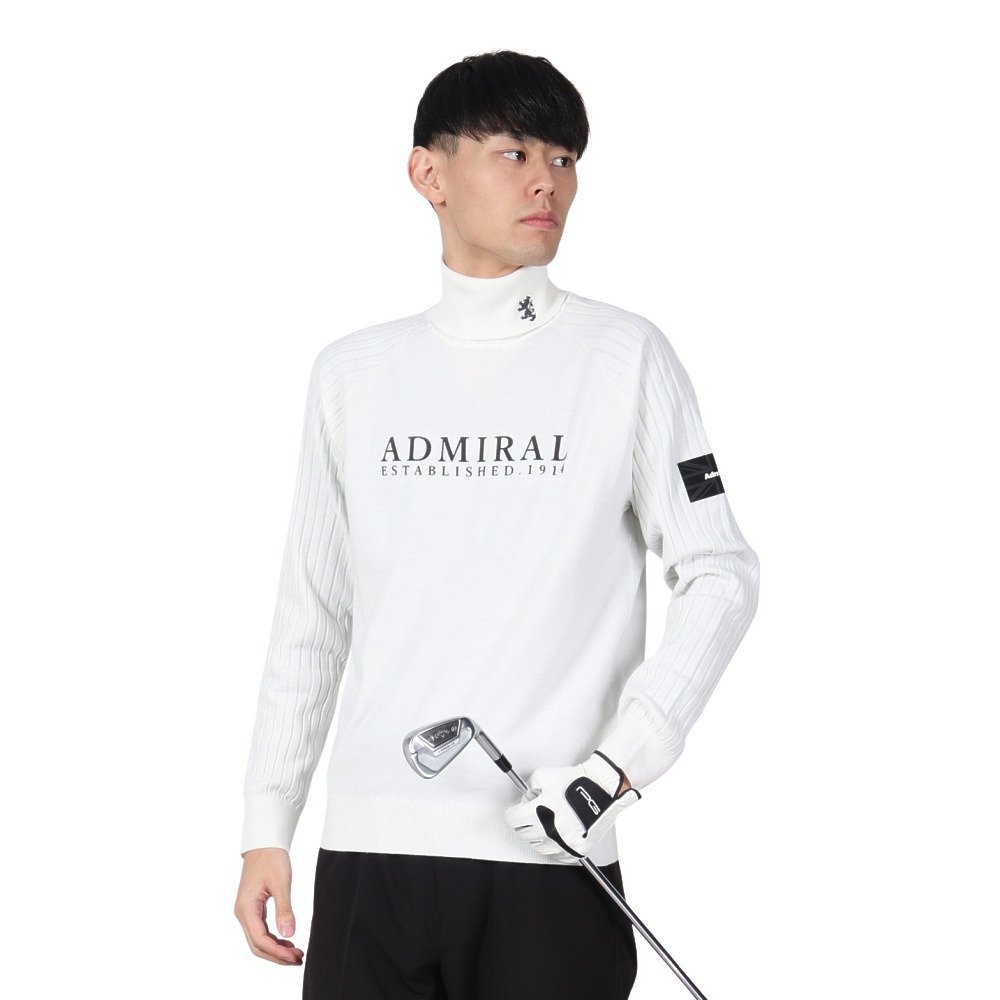 アドミラル ゴルフ（Admiral GOLF）（メンズ）ゴルフウェア 2段ロゴ