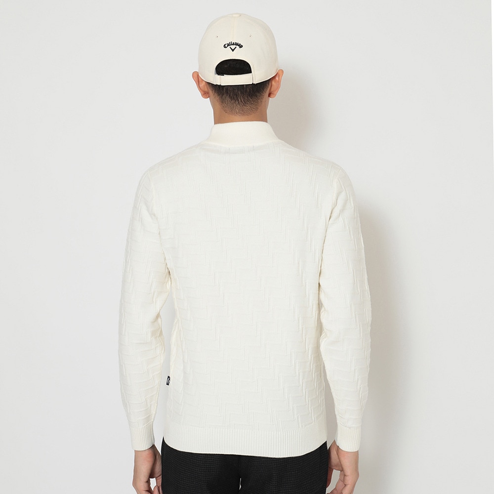 キャロウェイ（CALLAWAY）（メンズ）ゴルフウェア 長袖 リンクス編み