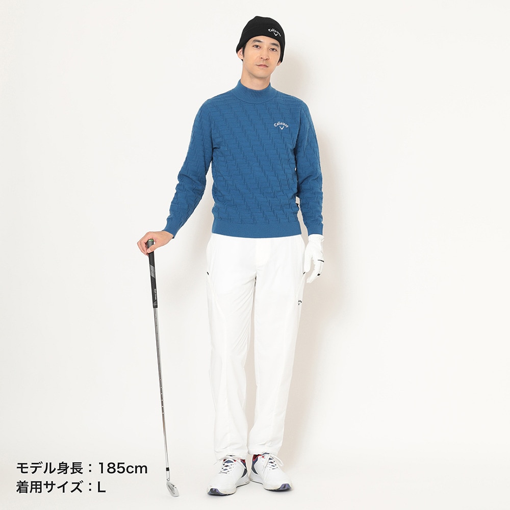 キャロウェイ（CALLAWAY）（メンズ）ゴルフウェア 長袖 リンクス編み