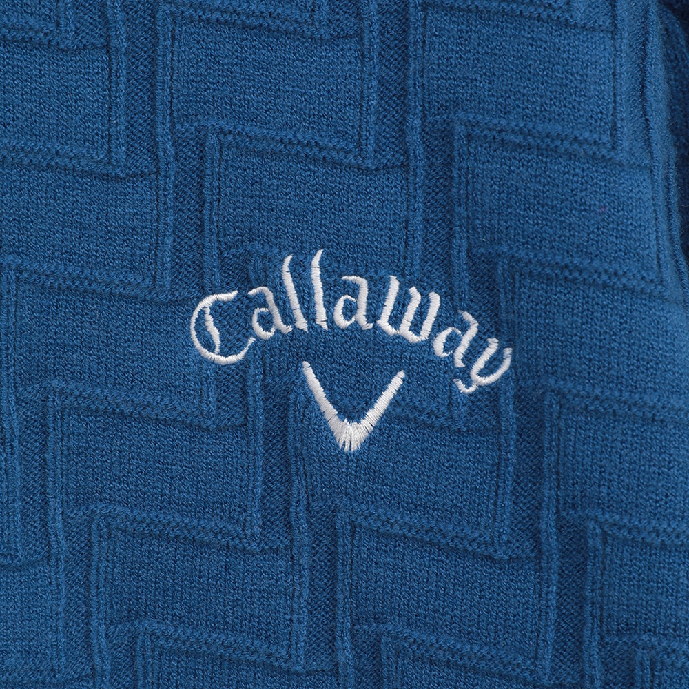 キャロウェイ（CALLAWAY）（メンズ）ゴルフウェア 長袖 リンクス編み