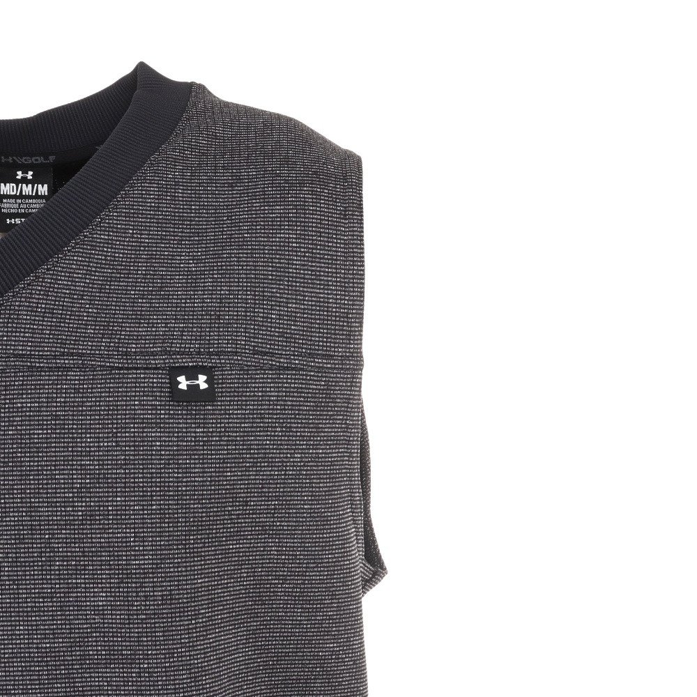 アンダーアーマー（UNDER ARMOUR）（メンズ）ゴルフウェア ストーム セーターフリース ベスト 1381269 001